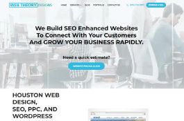 Develop WordPress website for IT consulting.